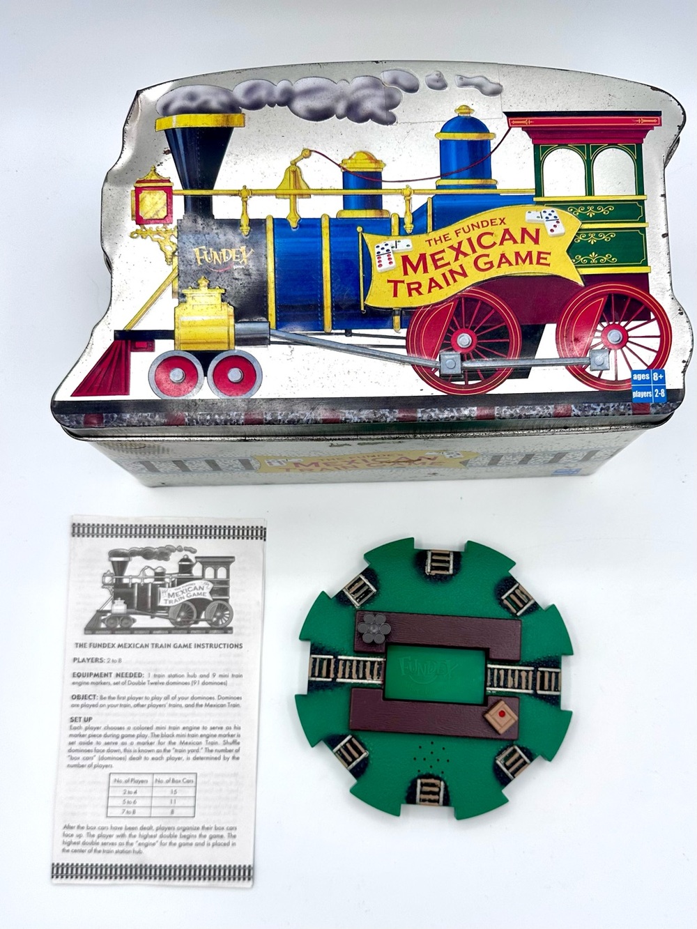 Fundex Mexican Train Games Dominos
